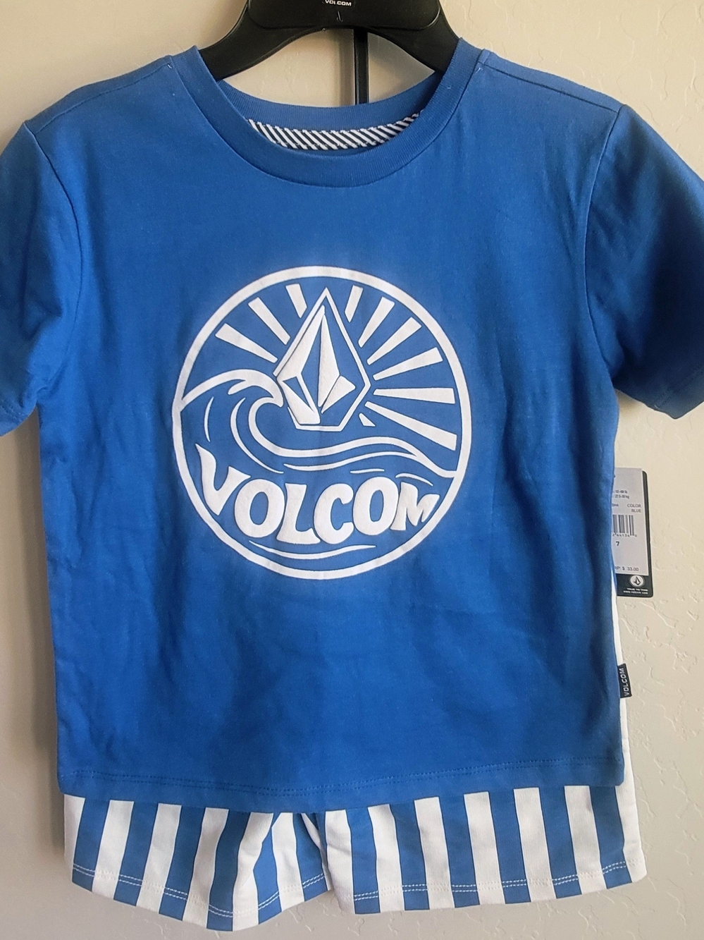Volcom Blue 2-Piece Set